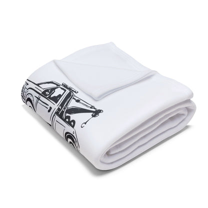 H**ker Express Wheel Lift Tow Truck Arctic Fleece Blanket