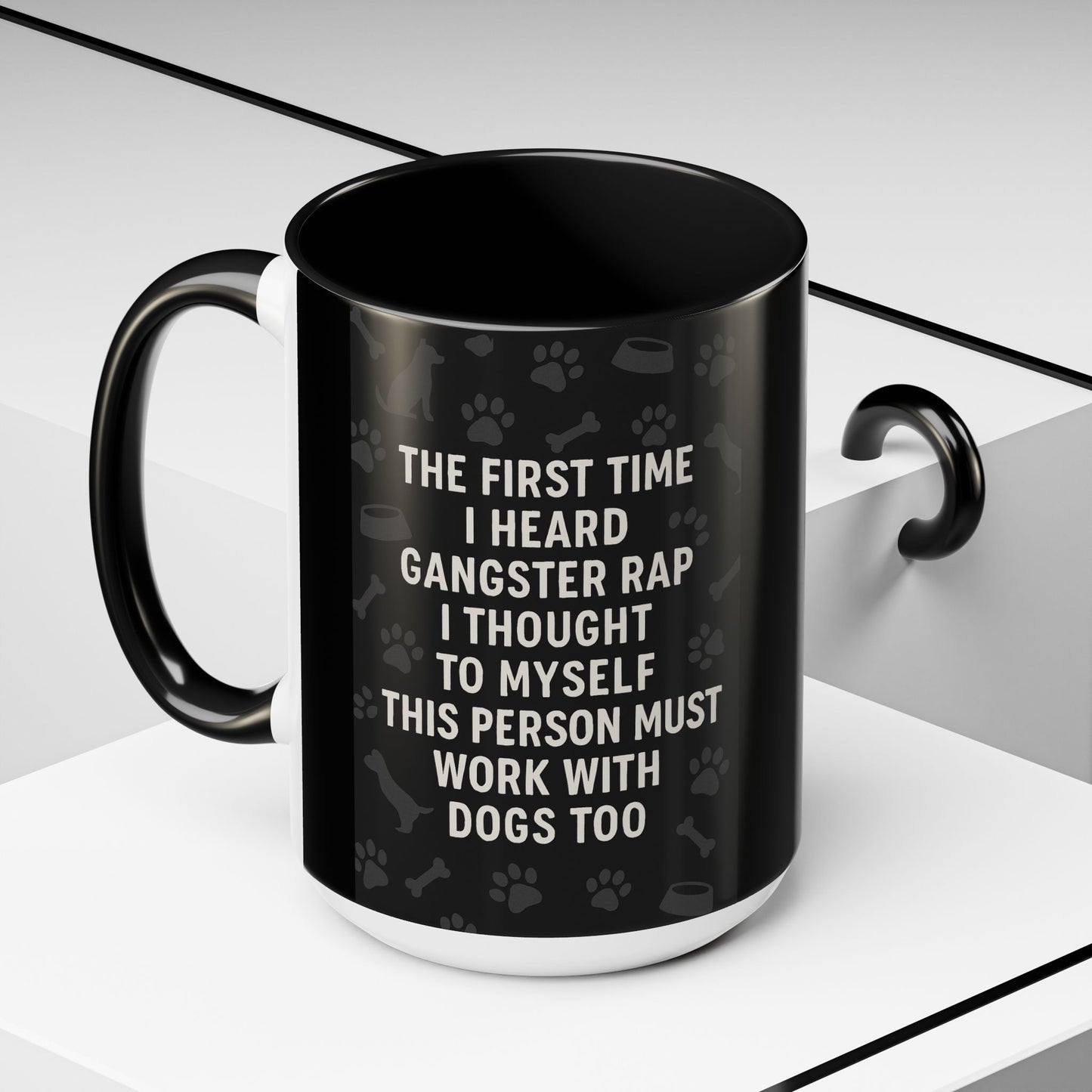 Gangster Rap 2-Tone Coffee Mug