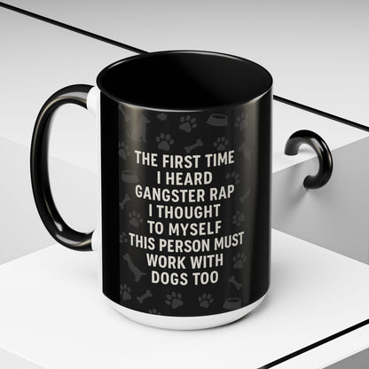 Gangster Rap 2-Tone Coffee Mug