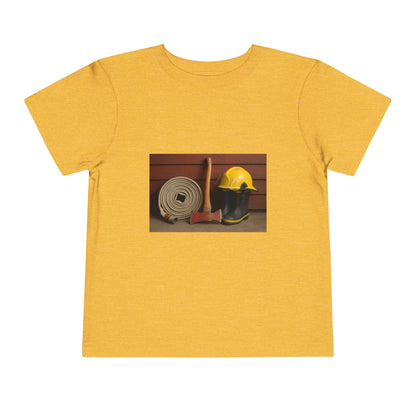 Fire/Rescue Appreciation Toddler Unisex Short Sleeve Crewneck Tee