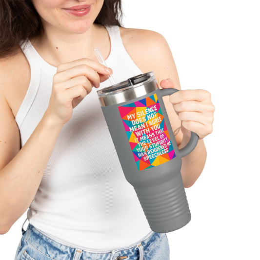 Speechless Insulated Travel Mug