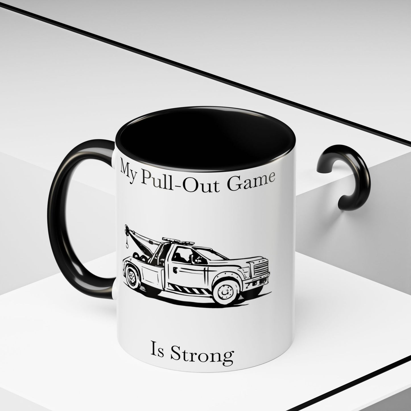 Pull Out Wheel Lift Tow Truck 2-Tone Coffee Mug