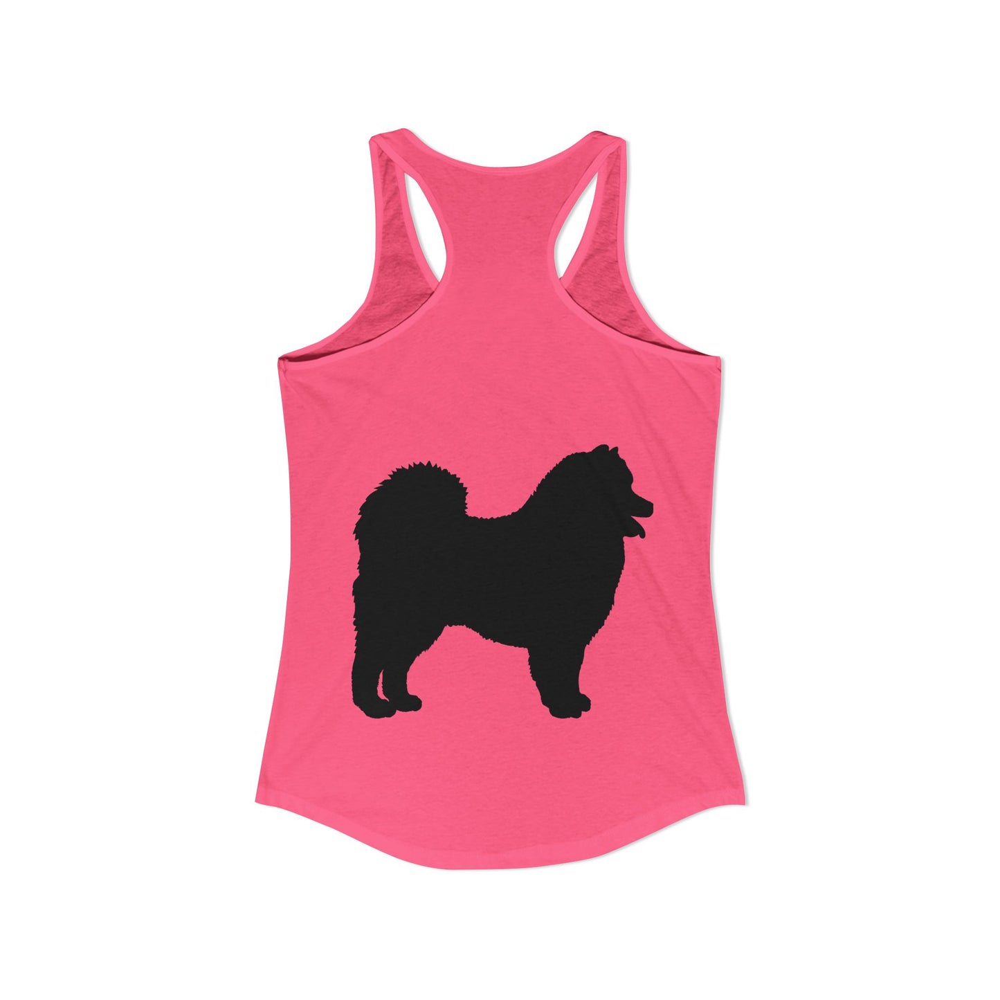 Samoyed Silhouette Women's Racerback Tank