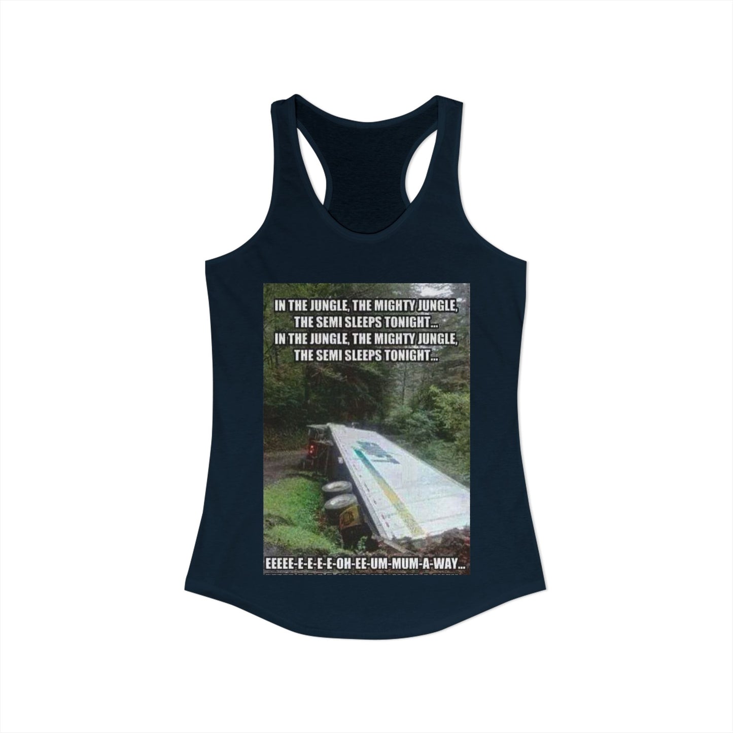 Semi Sleeps Women's Racerback Tank