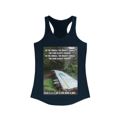 Semi Sleeps Women's Racerback Tank