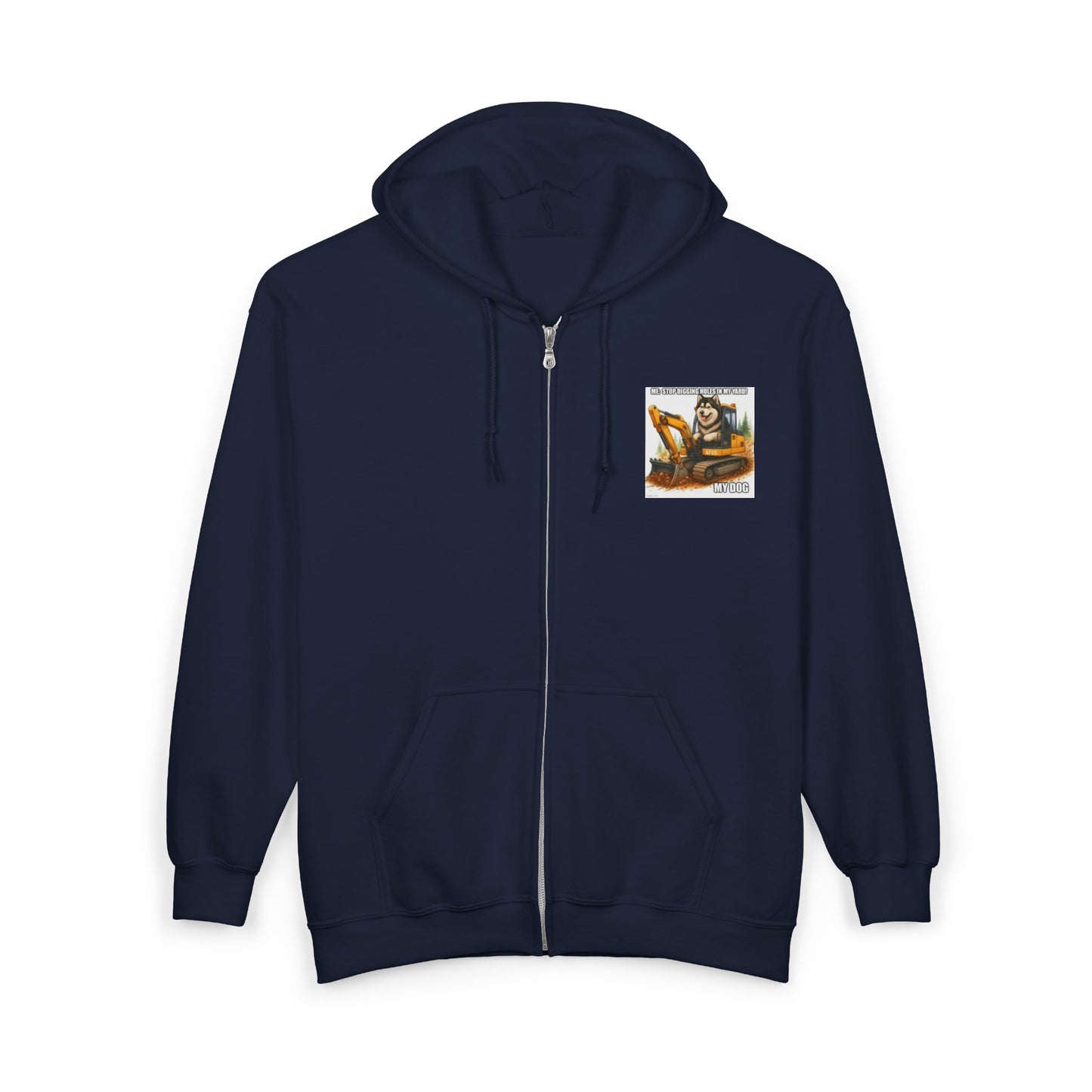 Digmaster 2000 Unisex Full Zip Hoodie