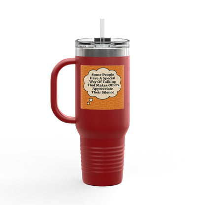 Special Way Of Talking Insulated Travel Mug