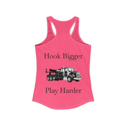 Hook Bigger Women's Racerback Tank