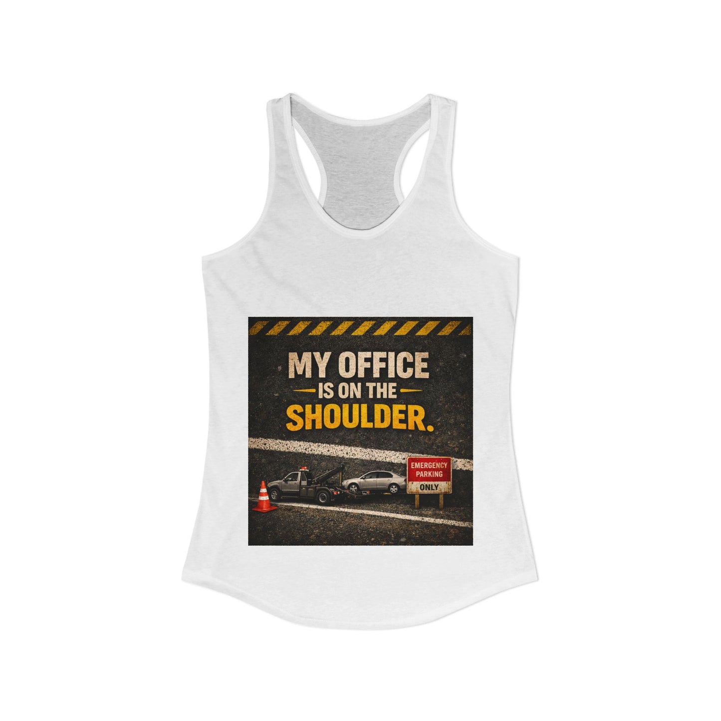 My Office Women's Racerback Tank