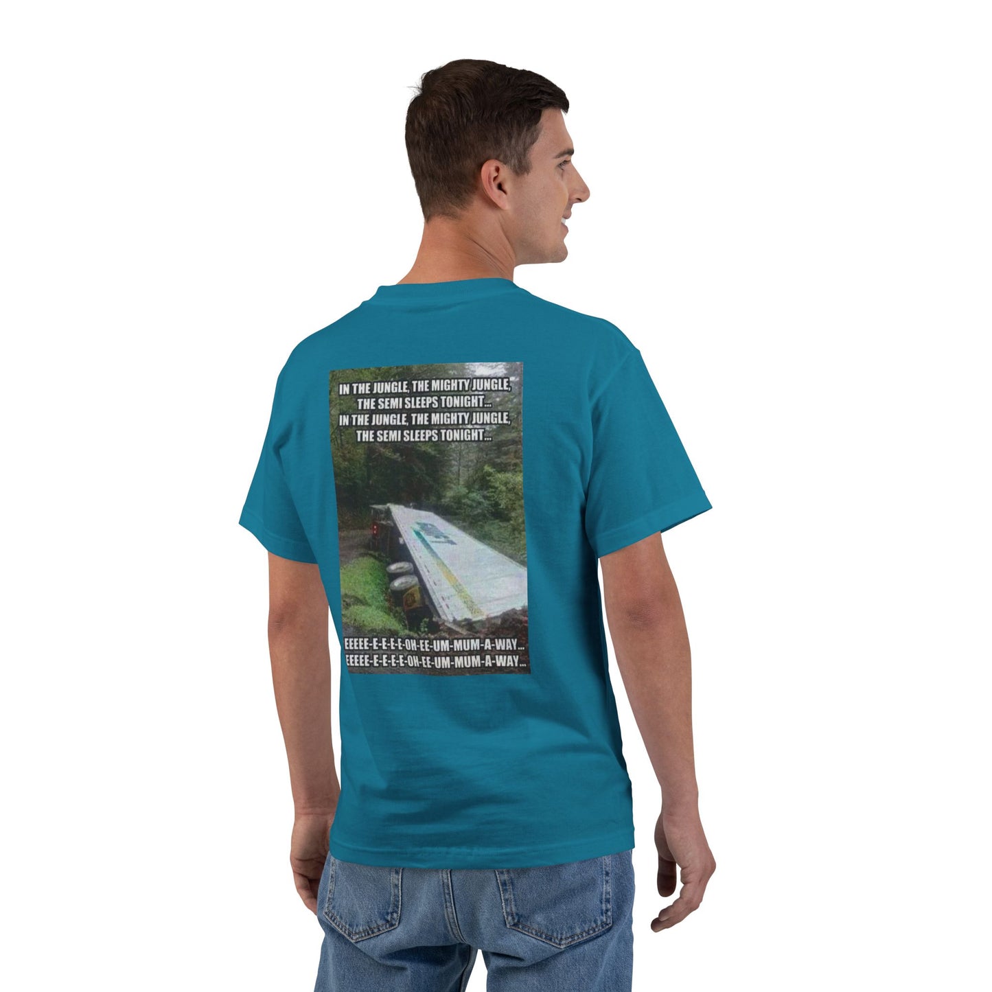 Semi Sleeps Men's Short-Sleeve Crewneck Tee
