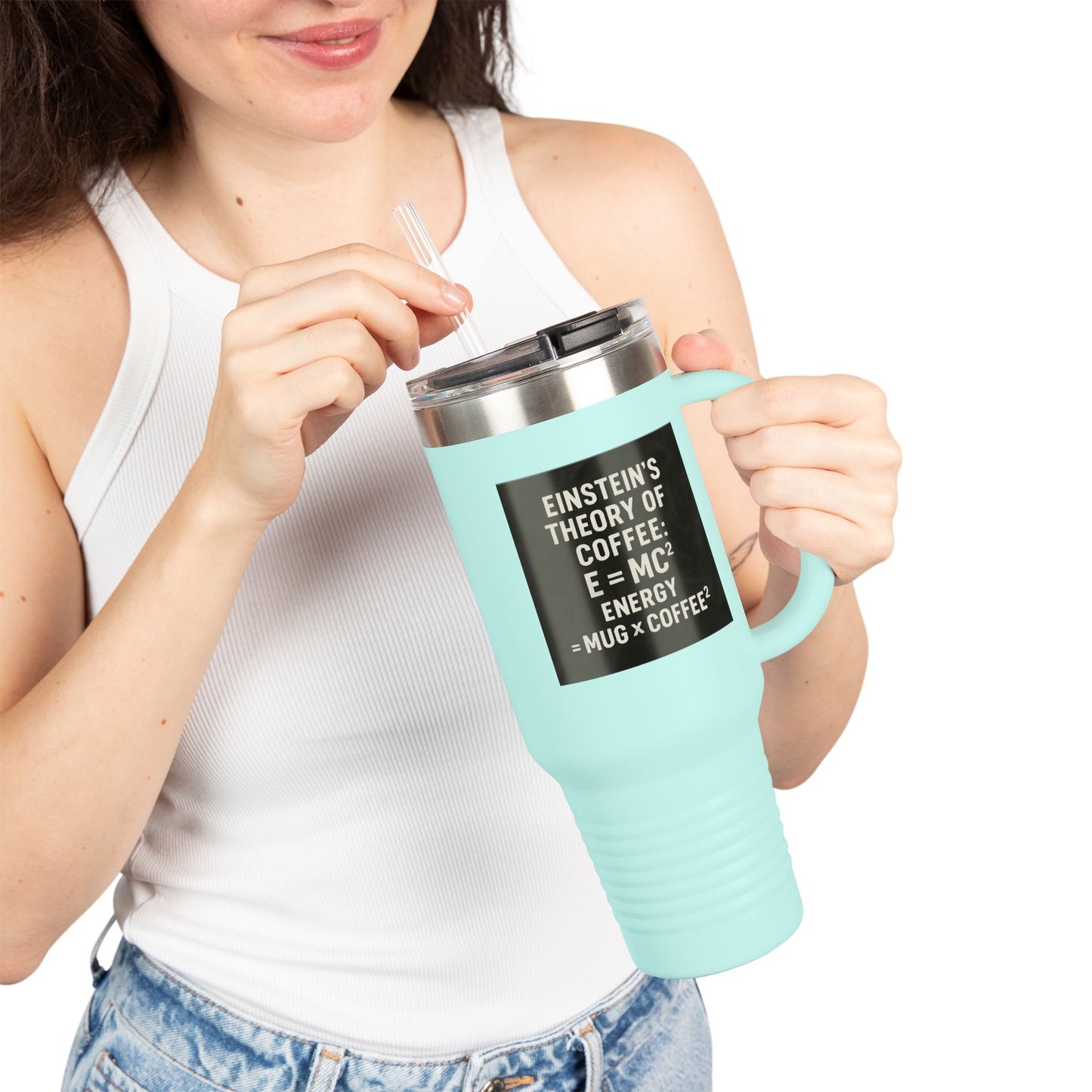 Einstein's Theory Of Coffee Insulated Travel Mug