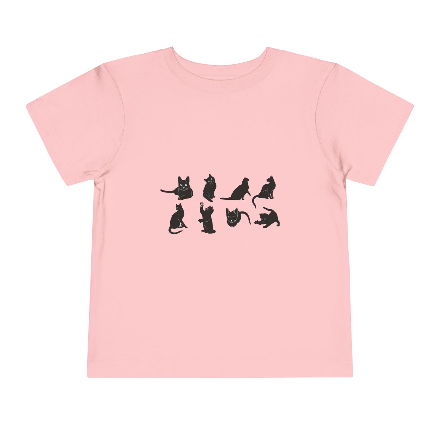 Cats Toddler Unisex Short Sleeve Crewneck Tee