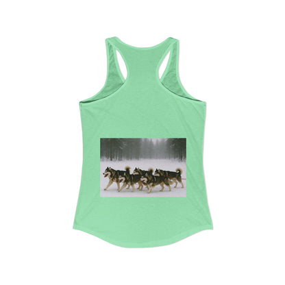 Mush On Women's Racerback Tank