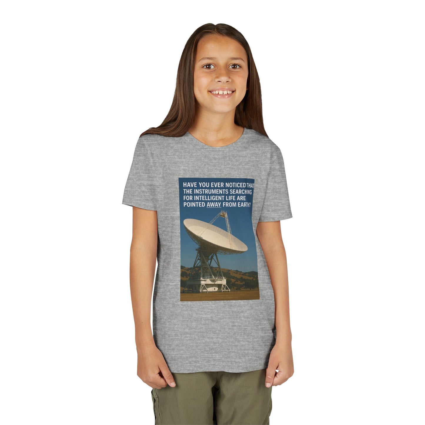 Intelligent Life Youth Unisex Short Sleeve Crewneck Tee