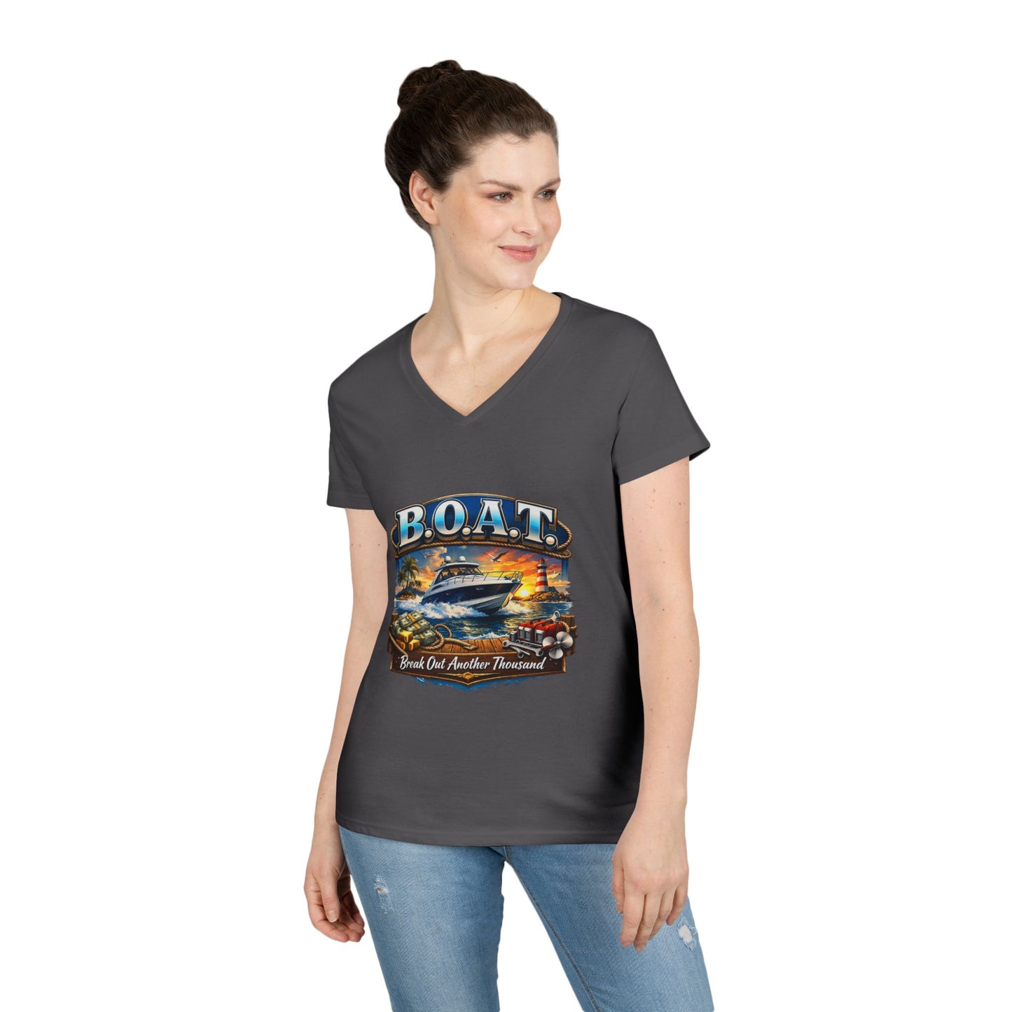 B.O.A.T. Women's V-Neck T-Shirt