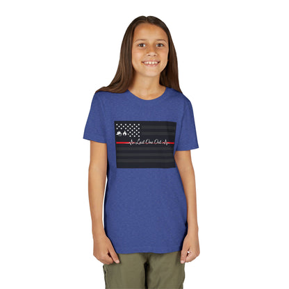 Thin Red Line Youth Unisex Short Sleeve Crewneck Tee