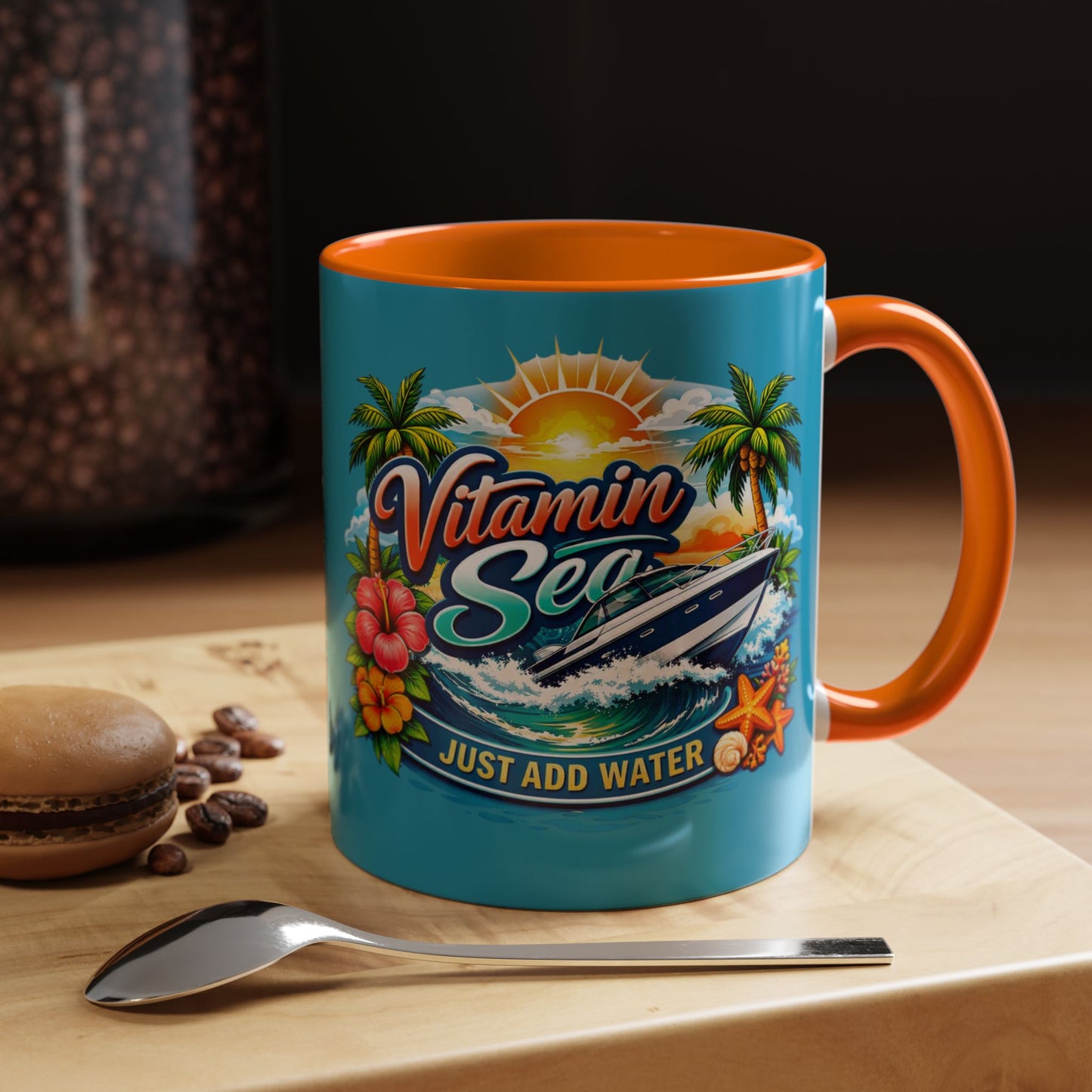 Vitamin Sea 2-Tone Coffee Mug
