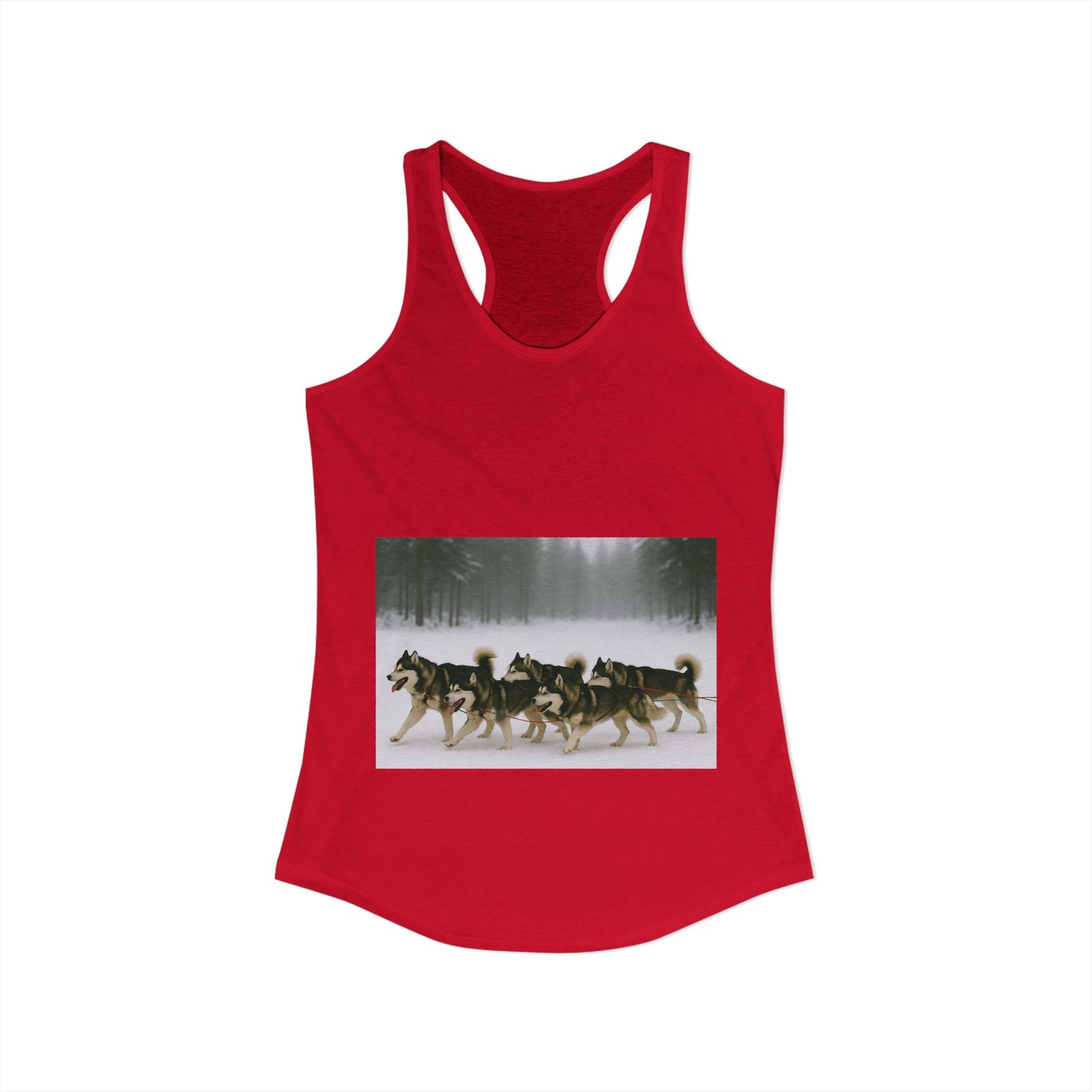 Mush On Women's Racerback Tank