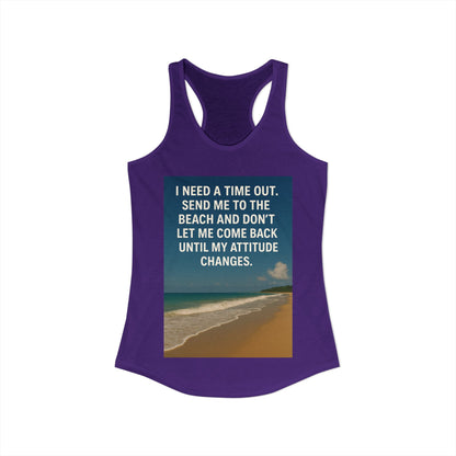 Time Out Women's Racerback Tank
