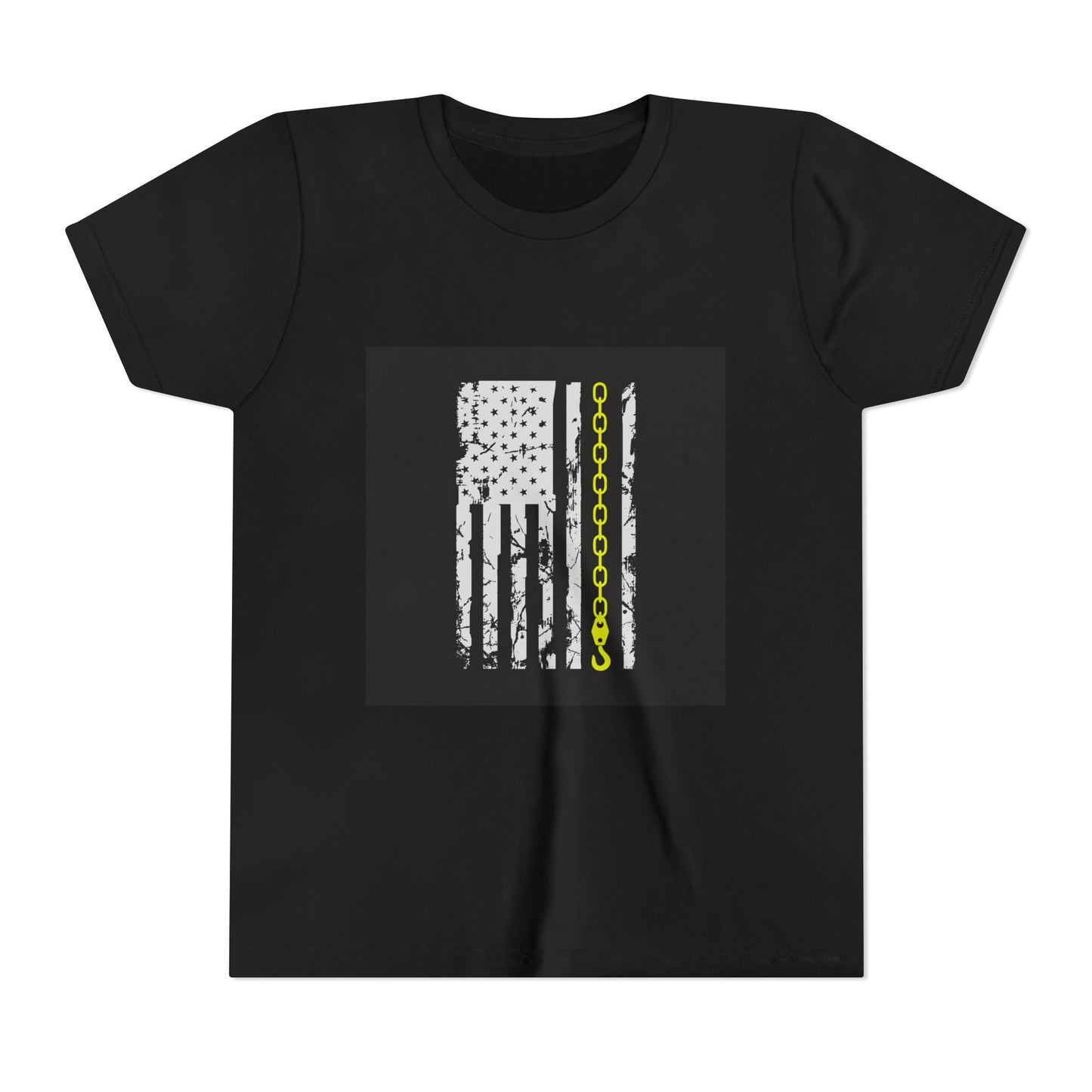 Thin Yellow Line Youth Unisex Short Sleeve Crewneck Tee