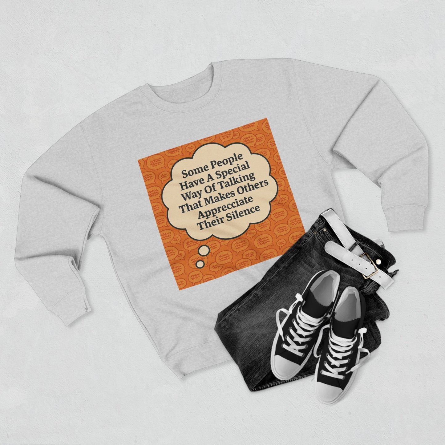 Special Way Of Talking Unisex Crewneck Sweatshirt