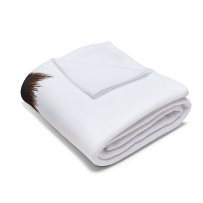 Aussie Head Arctic Fleece Blanket