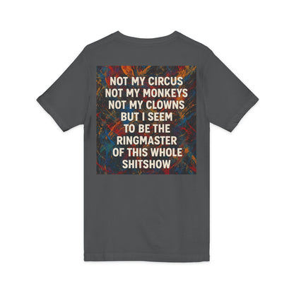 Ringmaster Unisex Short Sleeve V-Neck Tee