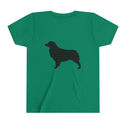 Aussie Silhouette Youth Unisex Short Sleeve Crewneck Tee