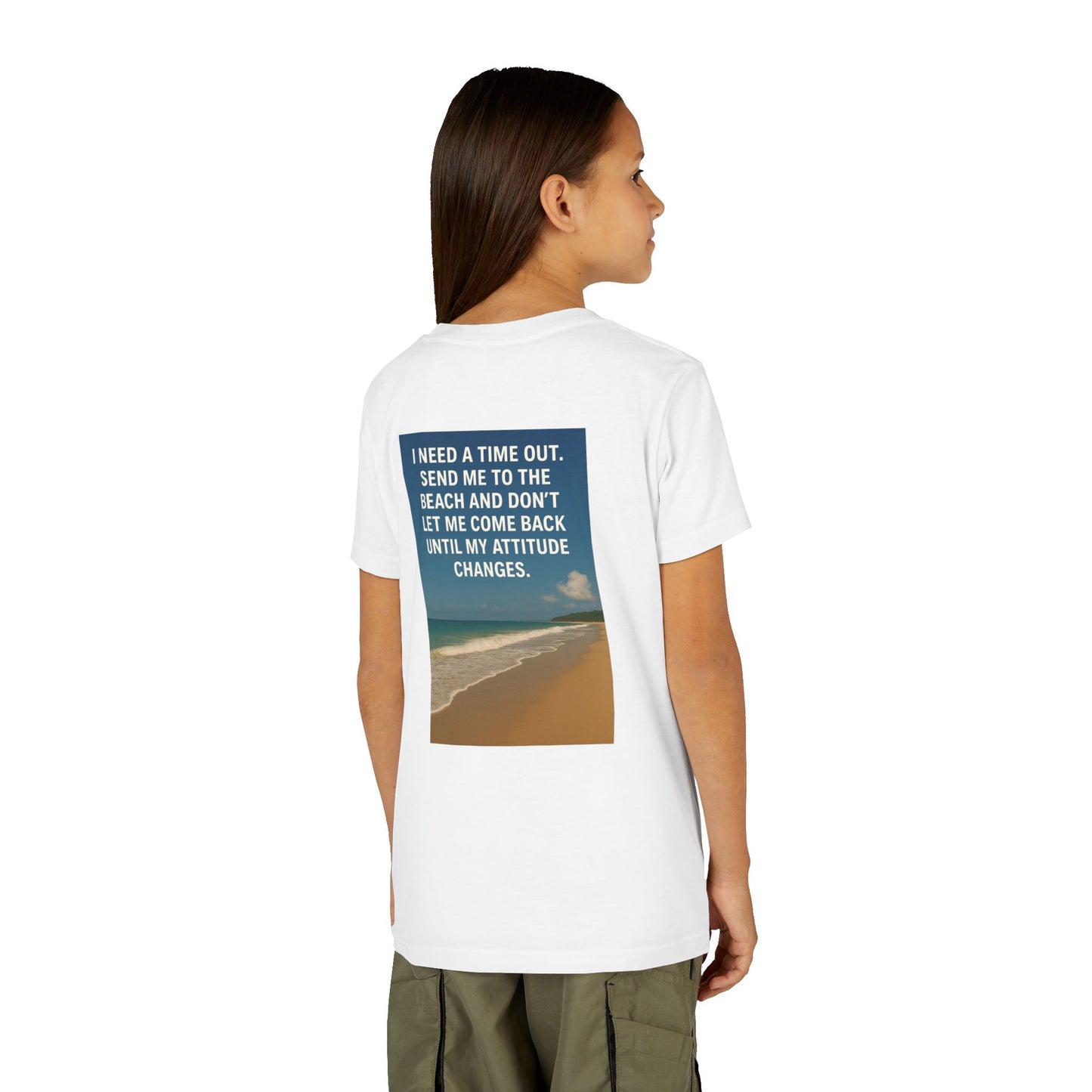 Time Out Youth Unisex Short Sleeve Crewneck Tee