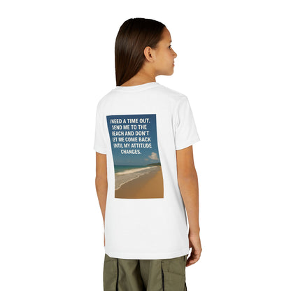 Time Out Youth Unisex Short Sleeve Crewneck Tee