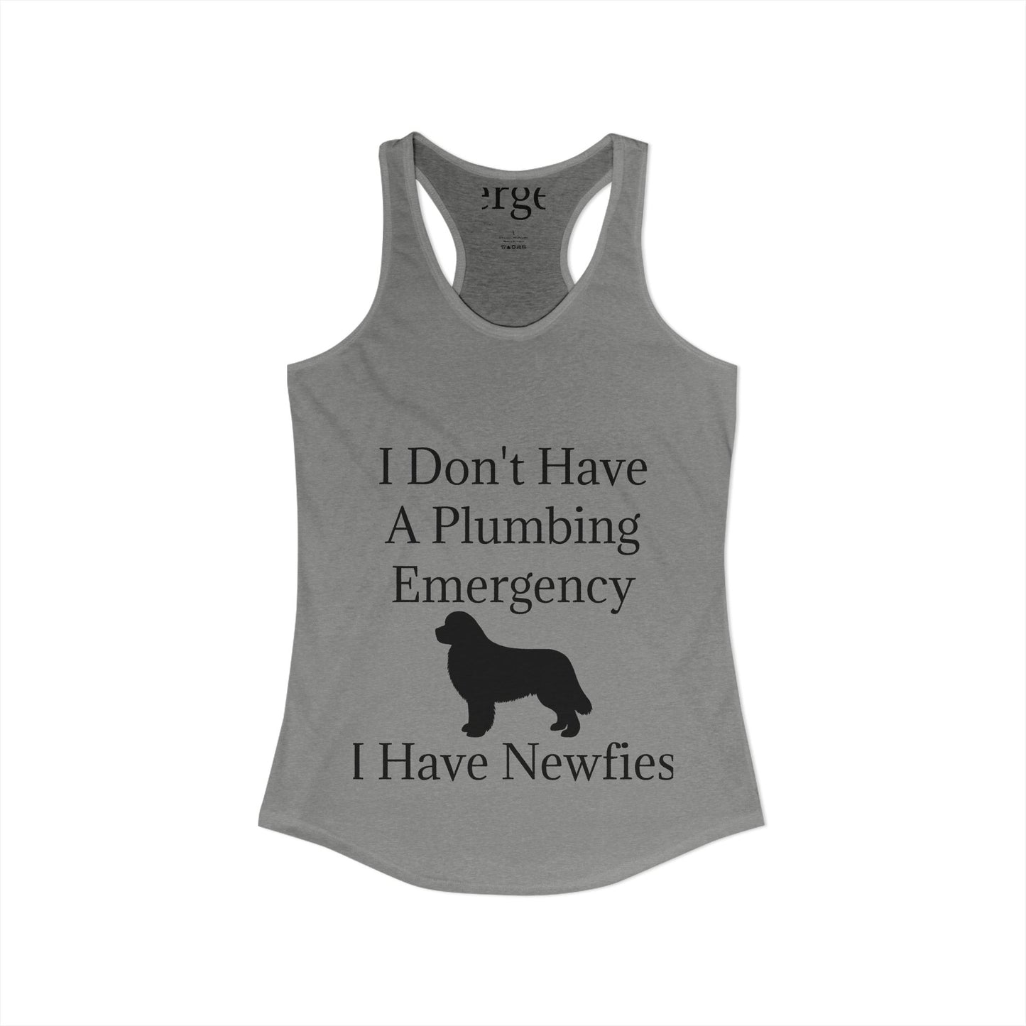 Plumbing Emergency Women's Racerback Tank