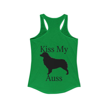 Kiss My Auss Women's Racerback Tank