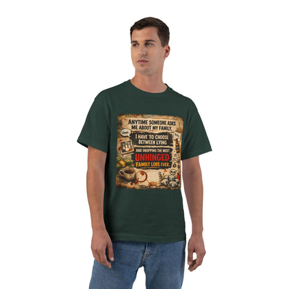Unhinged Family Men's Short-Sleeve Crewneck Tee
