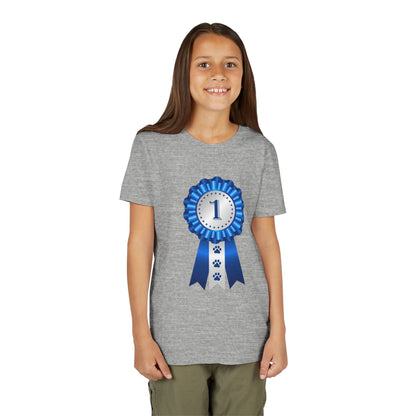 Show Ribbon Youth Unisex Short Sleeve Crewneck Tee