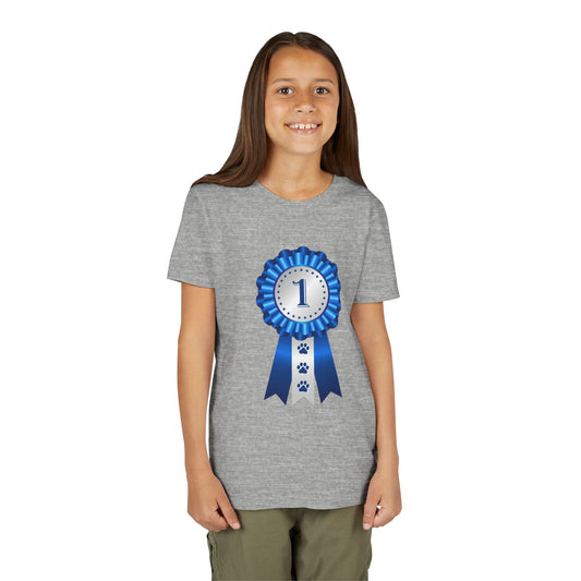 Show Ribbon Youth Unisex Short Sleeve Crewneck Tee