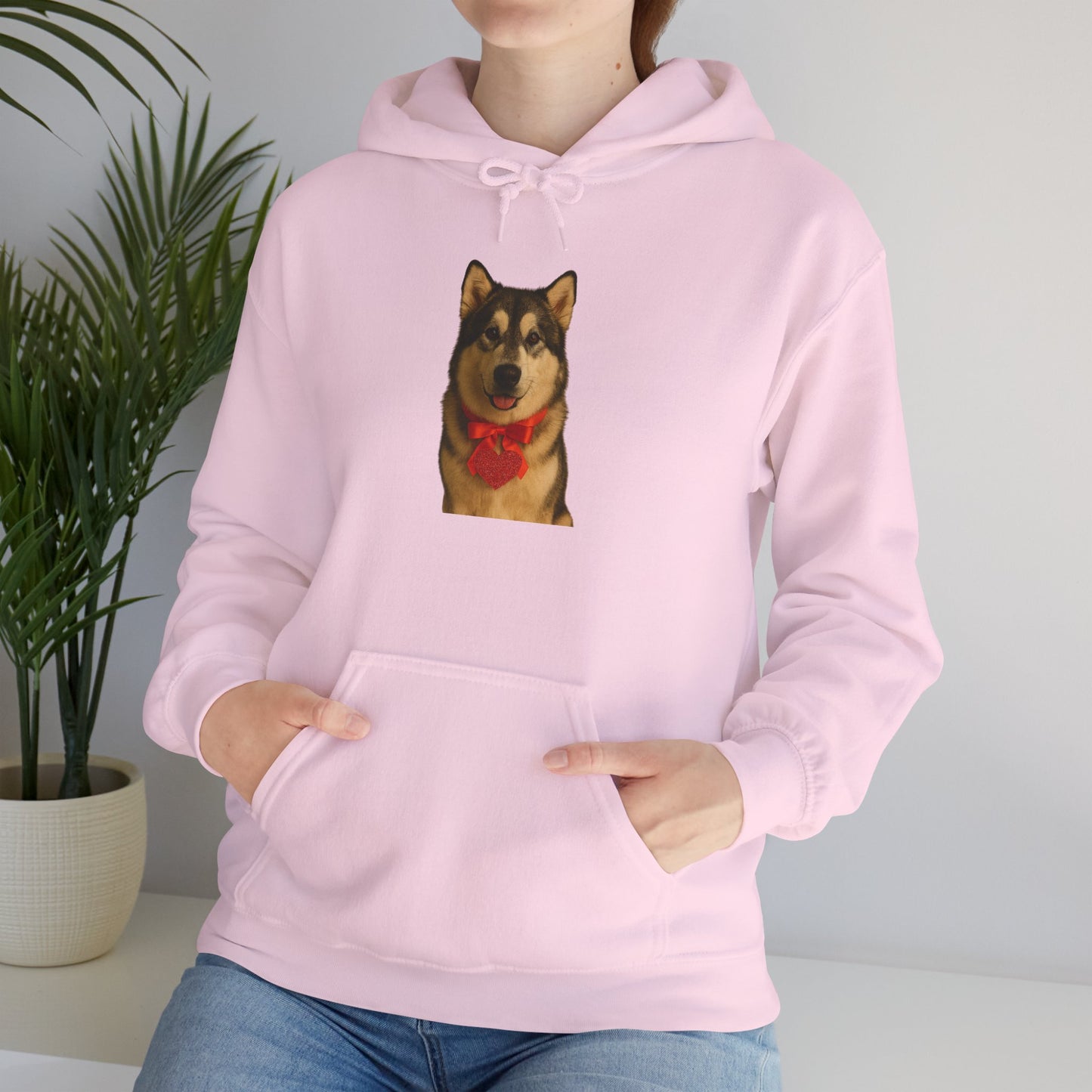 Cupid's Companion Malamute Unisex Hoodie