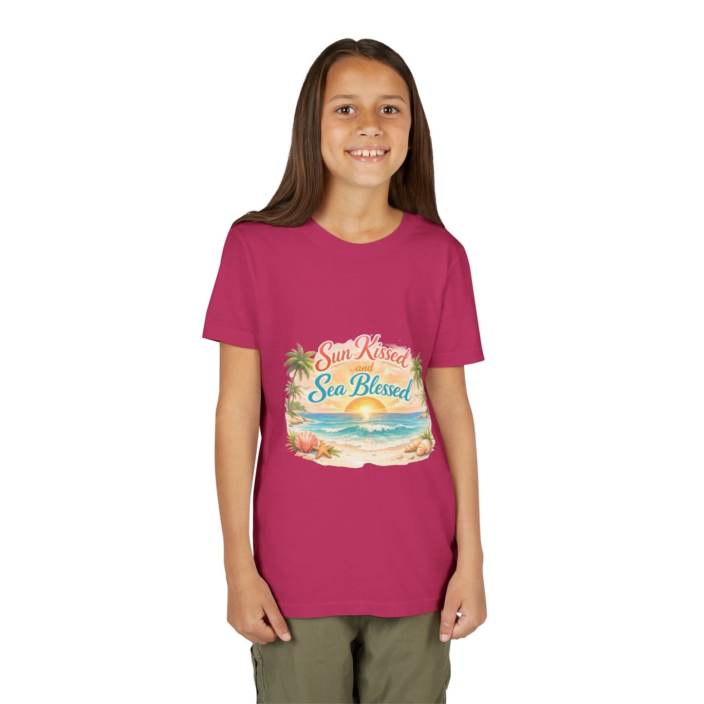 Sun Kissed Youth Unisex Short Sleeve Crewneck Tee