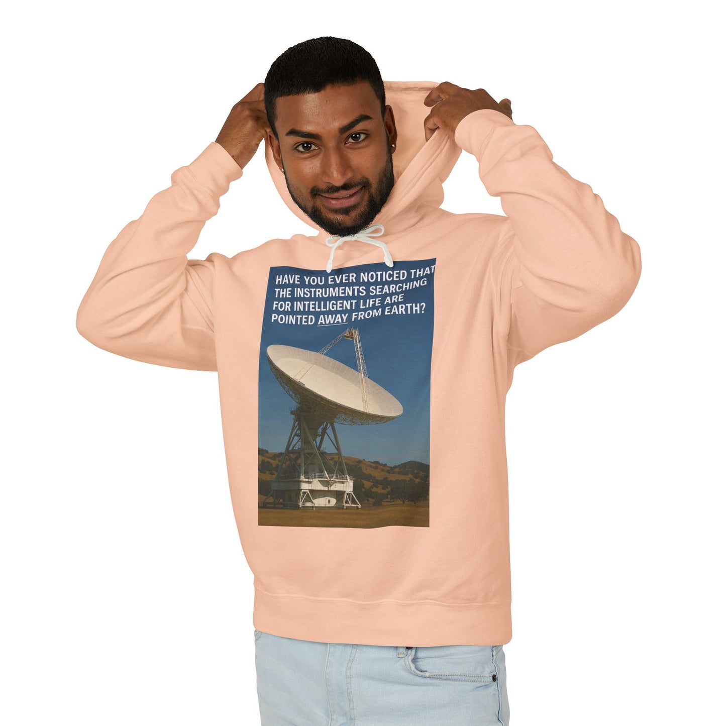 Intelligent Life Unisex Lightweight Hoodie