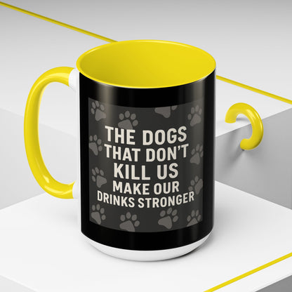Drinks Stronger 2-Tone Coffee Mug
