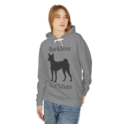 Barkless Not Mute Unisex Lightweight Hoodie