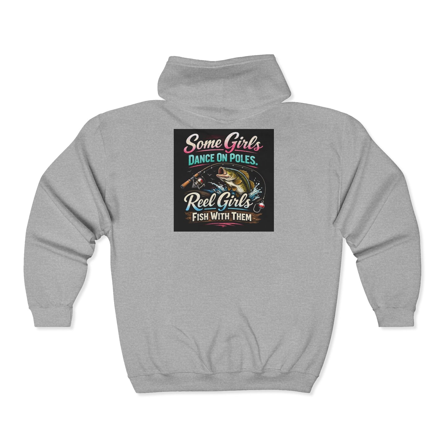 Reel Girls Unisex Full Zip Hoodie