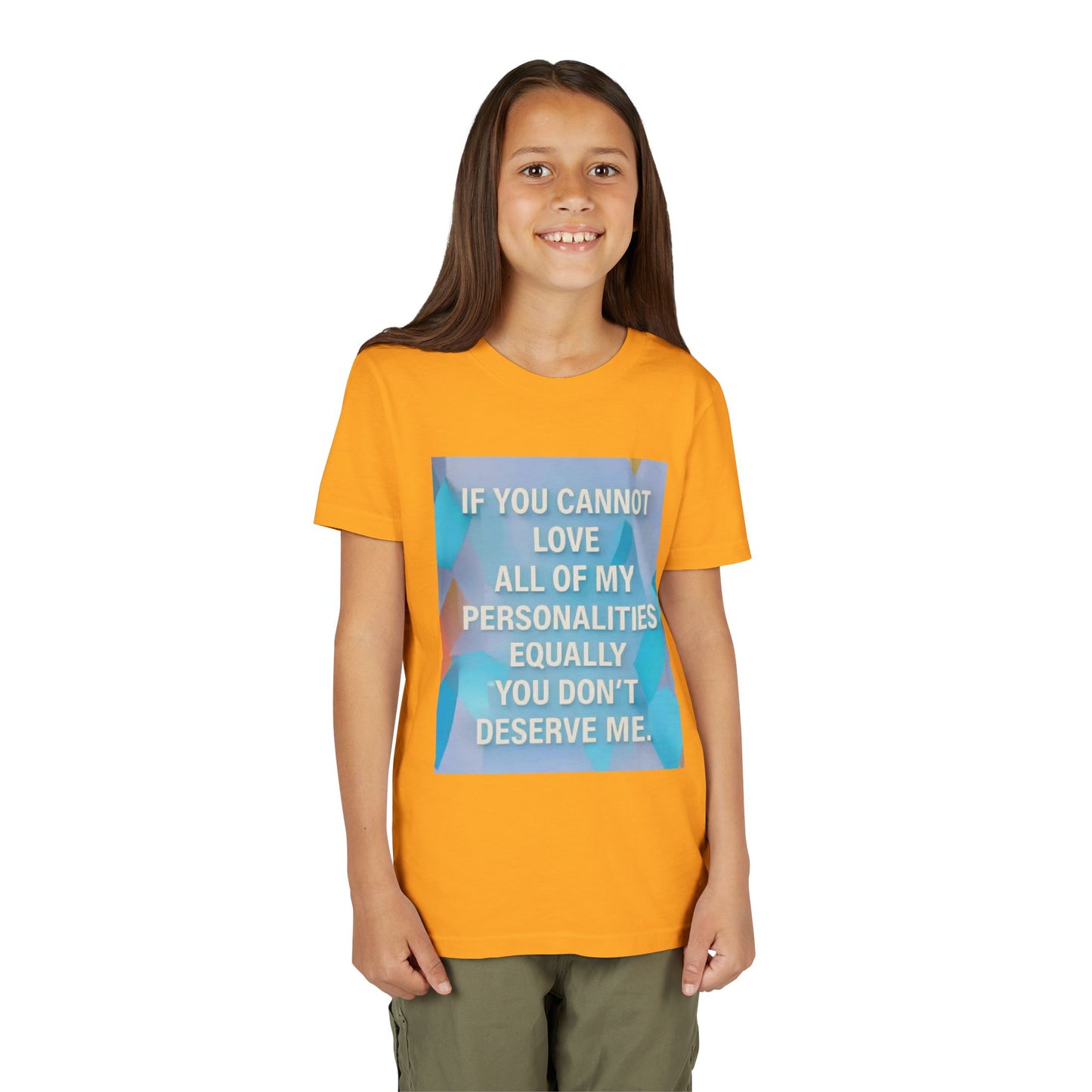 All Of My Personalities Youth Unisex Short Sleeve Crewneck Tee