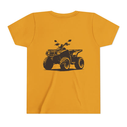Off The Beaten Path Quad Youth Unisex Short Sleeve Crewneck Tee