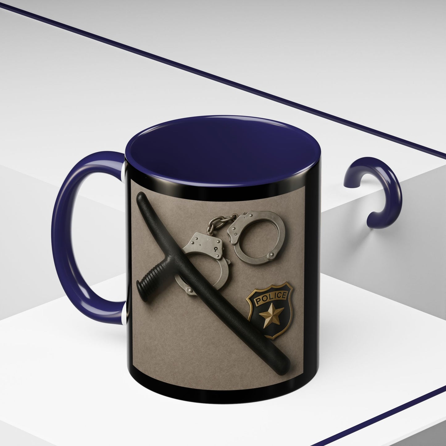 Law Enforcement Appreciation 2-Tone Coffee Mug