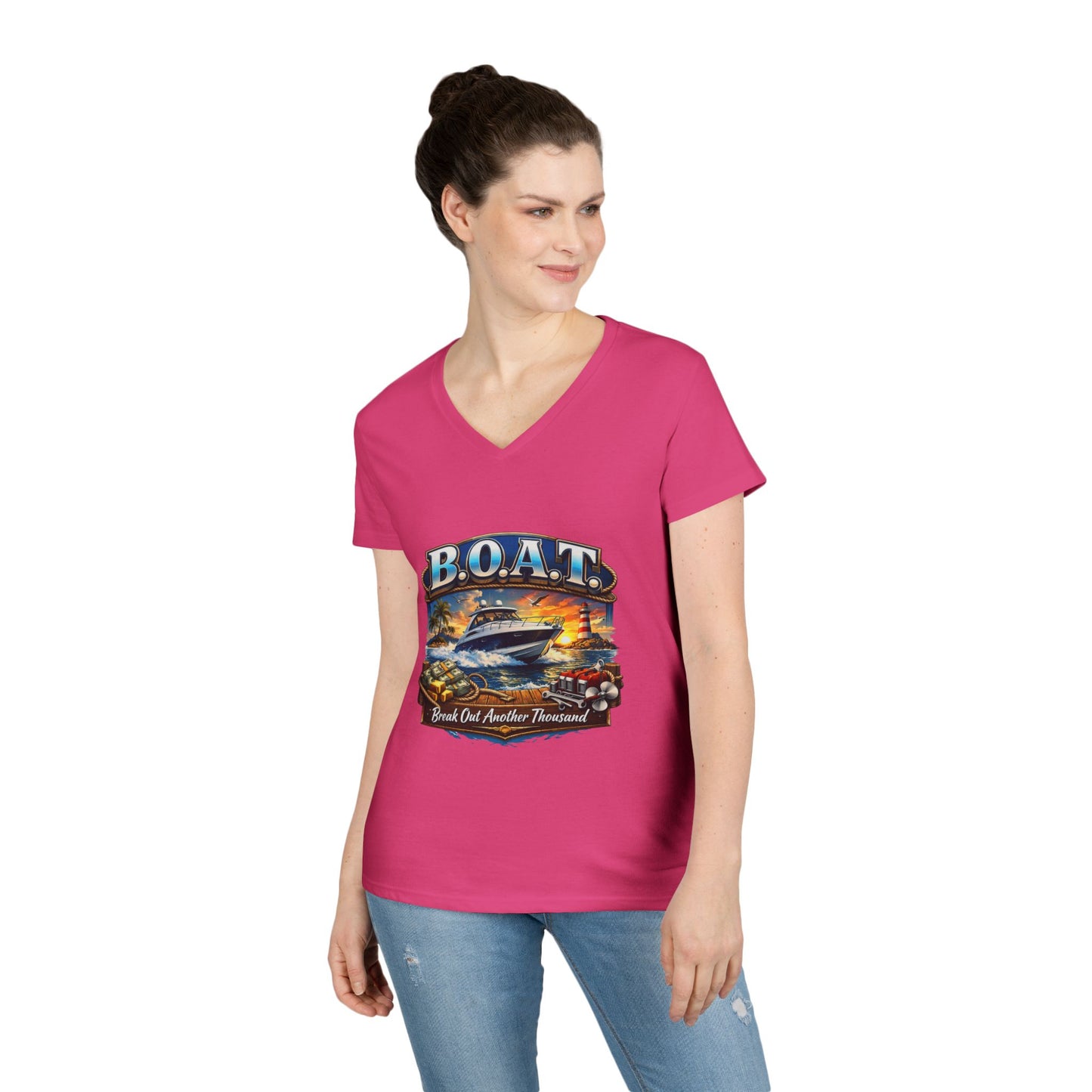 B.O.A.T. Women's V-Neck T-Shirt