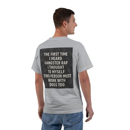 Gangster Rap Men's Short-Sleeve Crewneck Tee