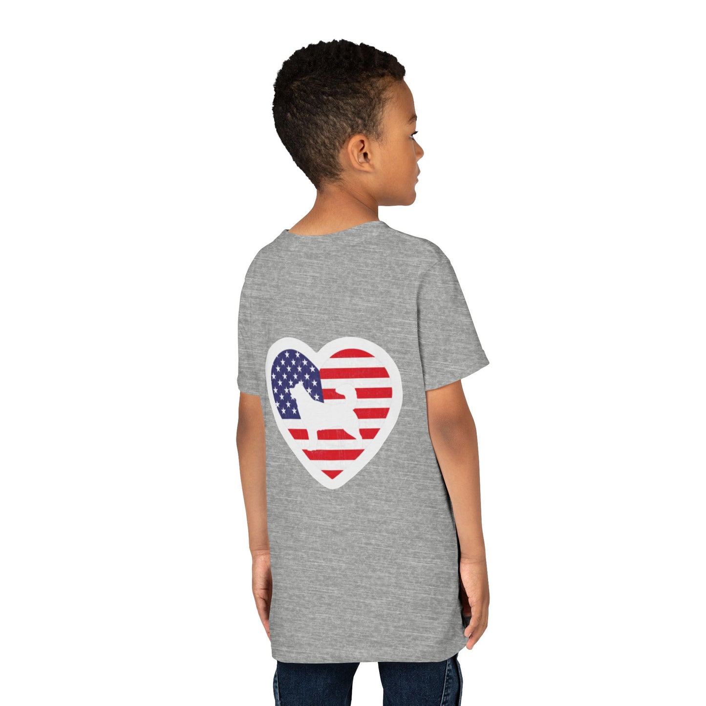 Malamute Flag Youth Unisex Short Sleeve Crewneck Tee
