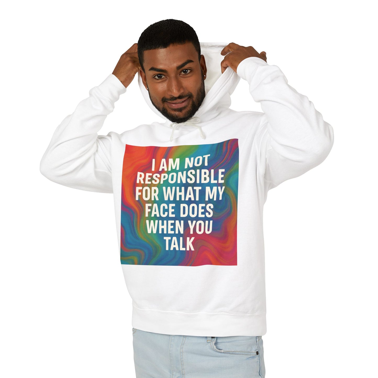 When You Talk Unisex Lightweight Hoodie