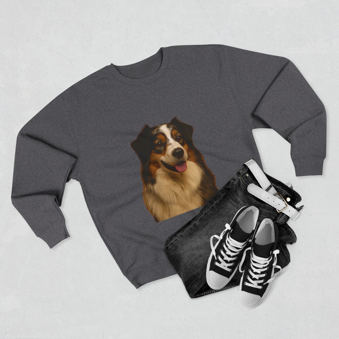 Aussie Head Unisex Crewneck Sweatshirt