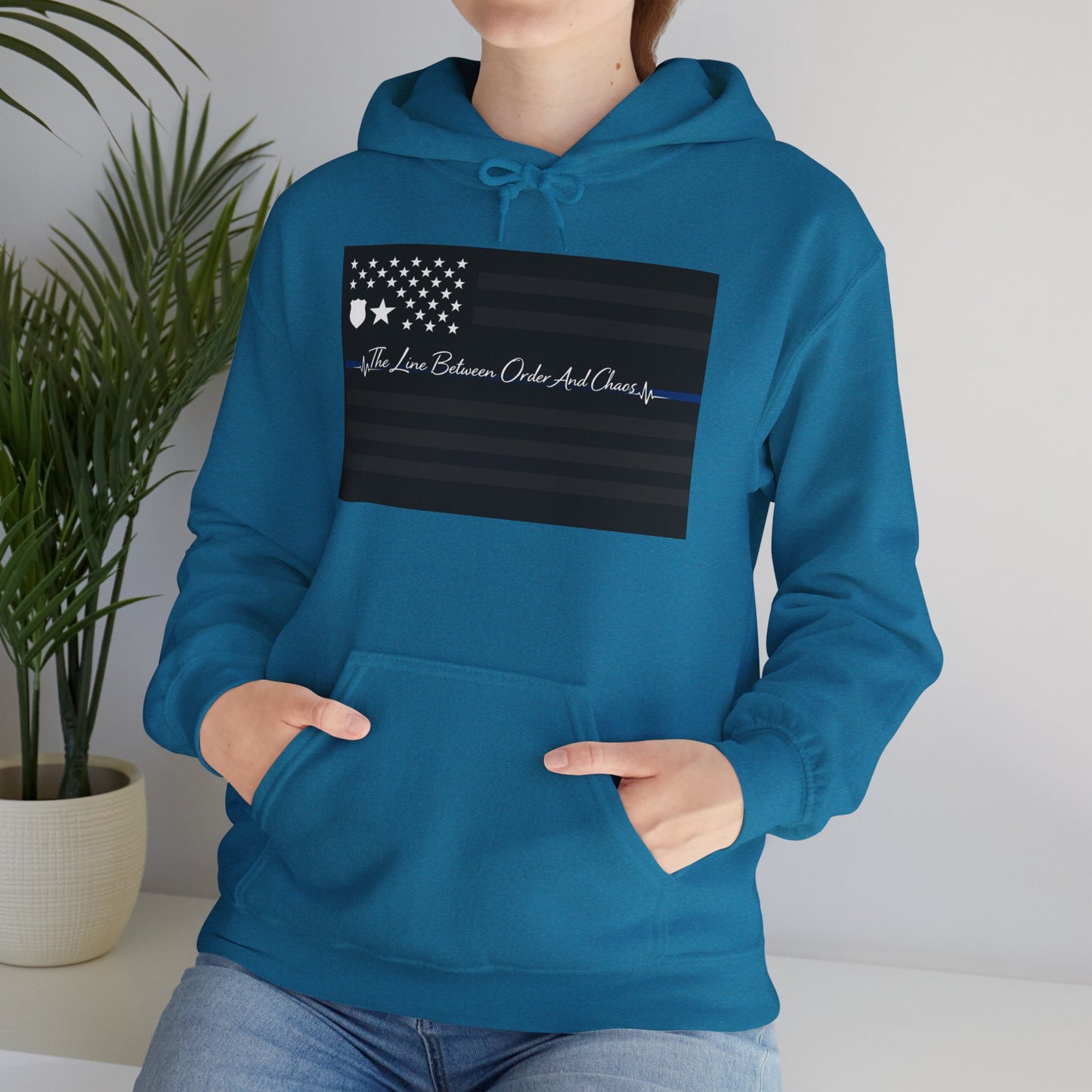 Thin Blue Line Unisex Hoodie